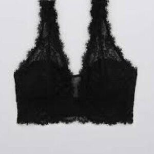 Aerie black lace bralette